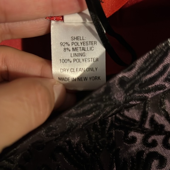 b Michael America Red collection brocade dress - Picture 4 of 4